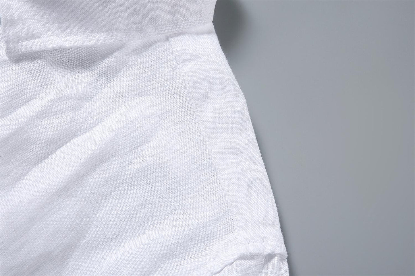 Vintage Linen Short Sleeve Shirt