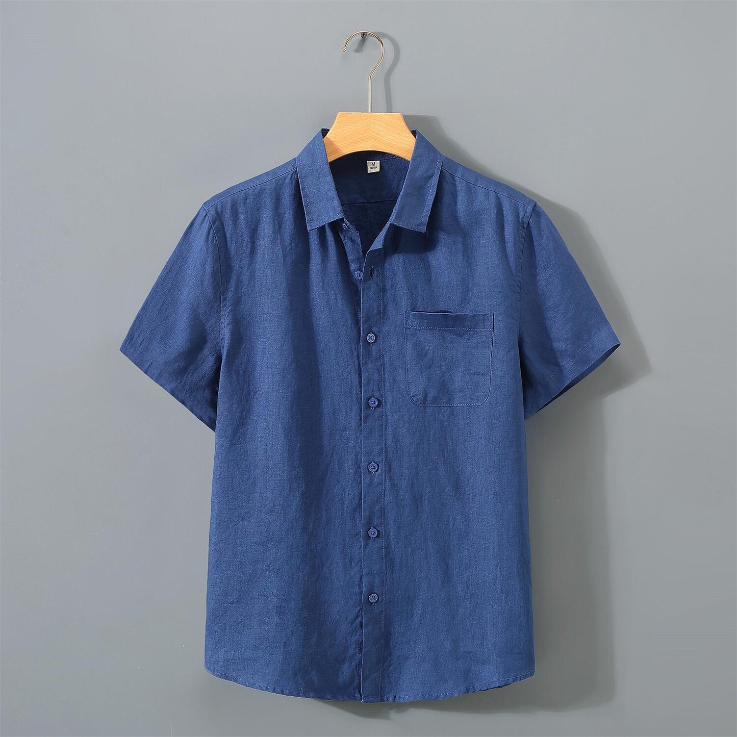 Vintage Linen Short Sleeve Shirt